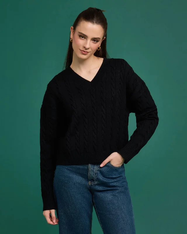 Women's Baseline Chunky Sweater Thin Thick Dense