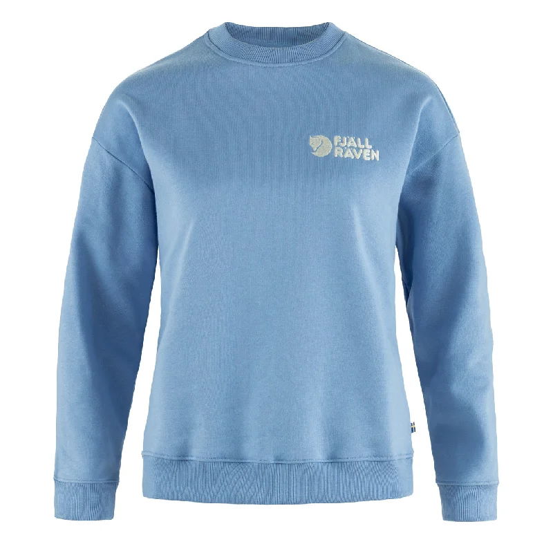 Fjallraven Womens Classic Sweater Ultramarine Seamless Knitted Crochet