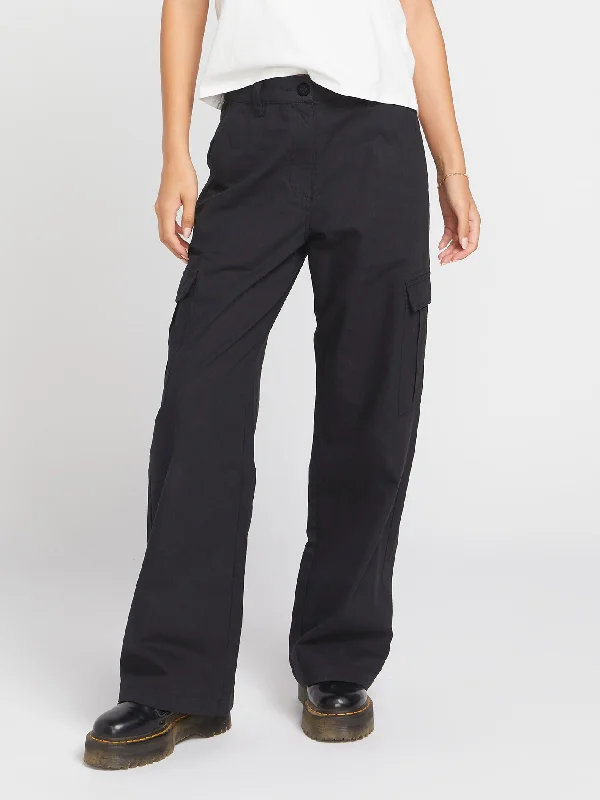 Cargstone Trousers - Black Trousers Gym Athletic