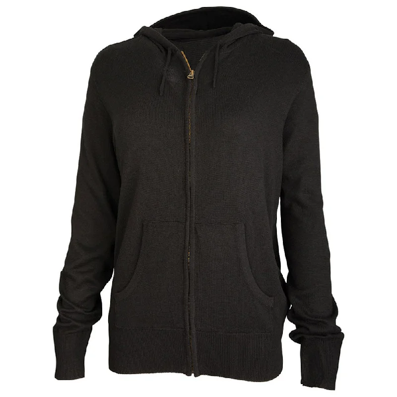 Charles River Women's Black Mystic Sweater Hoodie Elegant Classic Vintage