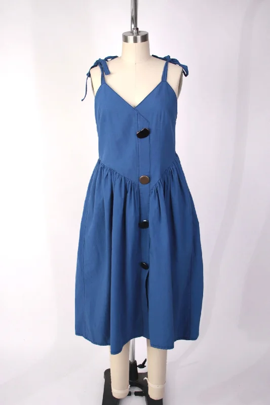 Rejina Pyo Pleated Oversize Button Dress
