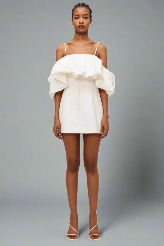 Simkhai Puff Dress -Natural White