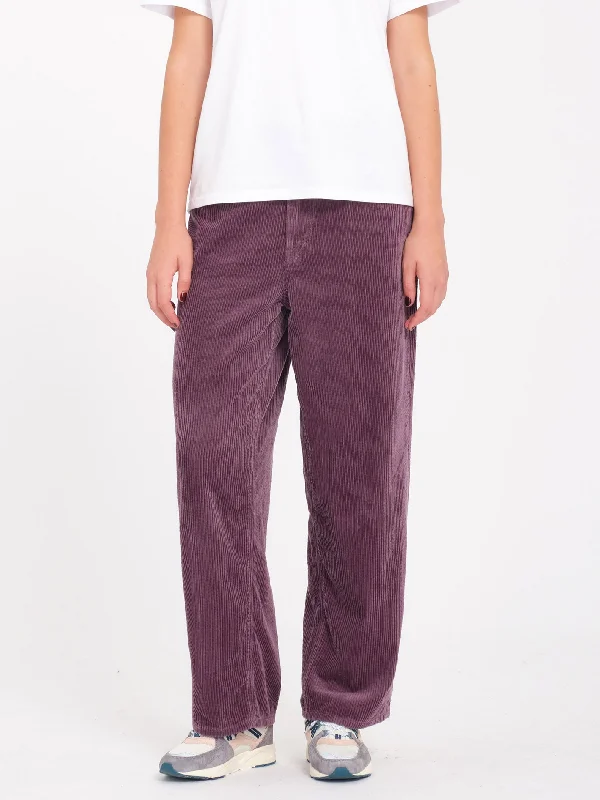 Weellow Corduroy Trousers - Vintage Violet Trousers Running Lightweight