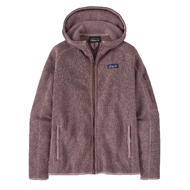 Patagonia Womens Better Sweater Hoody Stormy Mauve Hooded Sweater Collared Sweater Shawl Collar Patagonia Womens Better Sweater Hoody Stormy Mauve Hooded Sweater Collared Sweater Shawl Collar