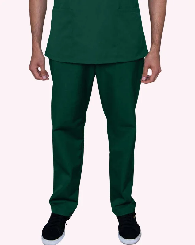 Mawson Forest Green Classic Unisex Scrub Trousers (in Polycotton) Trousers Modern Contemporary Mawson Forest Green Classic Unisex Scrub Trousers (in Polycotton) Trousers Modern Contemporary