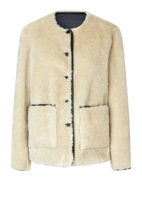 Ravina Jacket | Second Female Front Pockets Side Pockets Patch Pockets