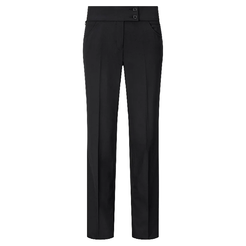 Wolfe Trousers in Black Trousers Exclusive Limited