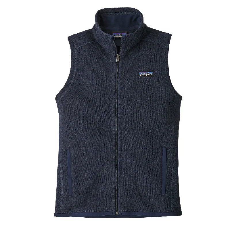 Patagonia Womens Better Sweater Vest New Navy Long Sweater Short Sweater Cropped Sweater