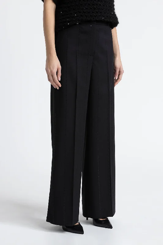 Wool palazzo trousers Trousers Corduroy Warm