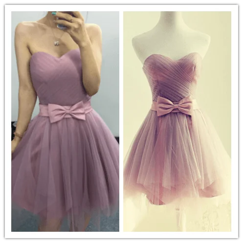 Short Latest Pink Cute Fashion Prom Dress