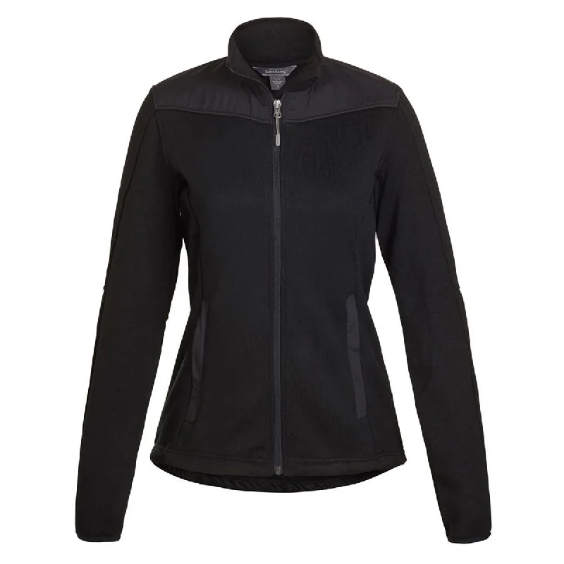 Landway Women's Black Capitan Sweater Fleece Layered Multi-layer Single Layer