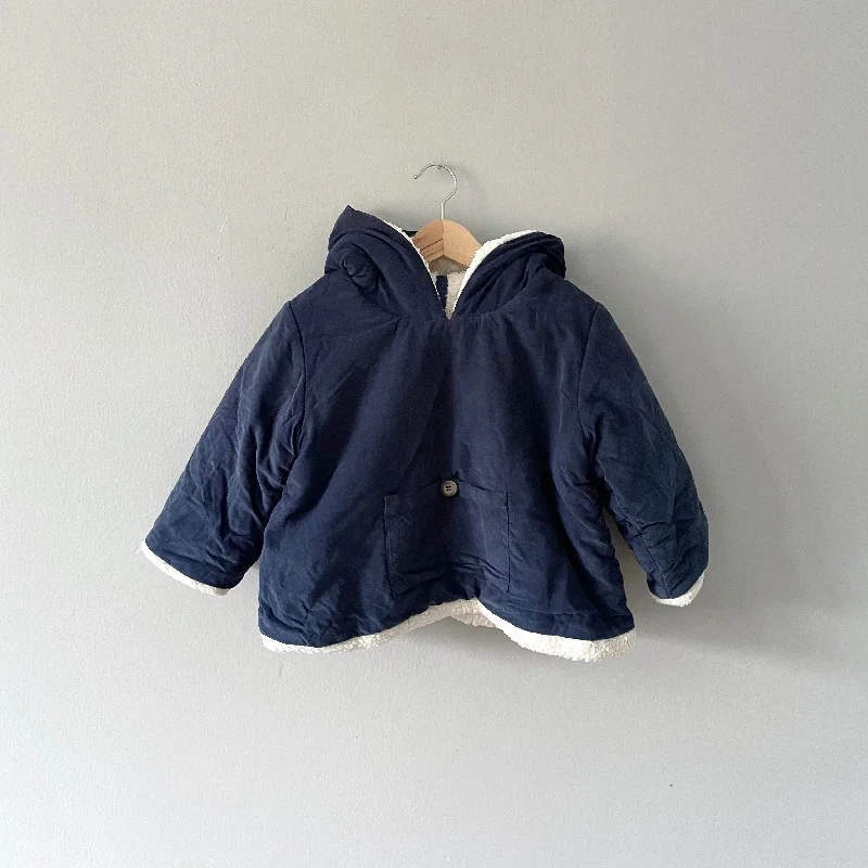 Bonton / Sherpa lined jacket / 2Y Jacket Blazer Coat