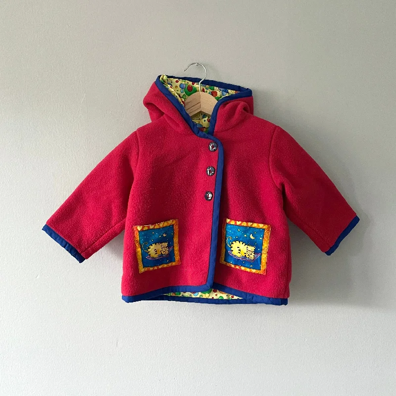 Louise Beland / Vintage fleece jacket / 12M Denim Jacket Leather Jacket Suede Jacket Louise Beland / Vintage fleece jacket / 12M Denim Jacket Leather Jacket Suede Jacket
