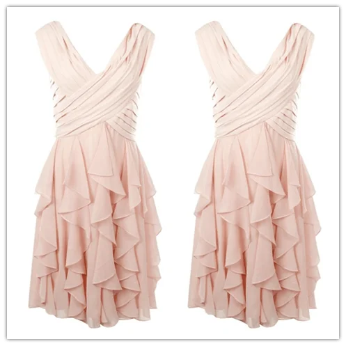 Sweet 16 Blush Pink Dress Prom Dresses