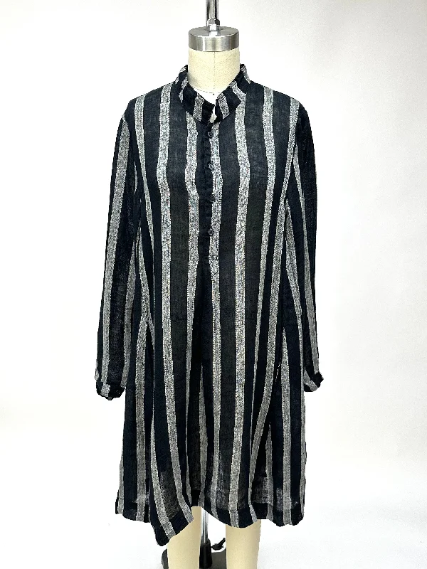 CP Shades Linen Striped Dress