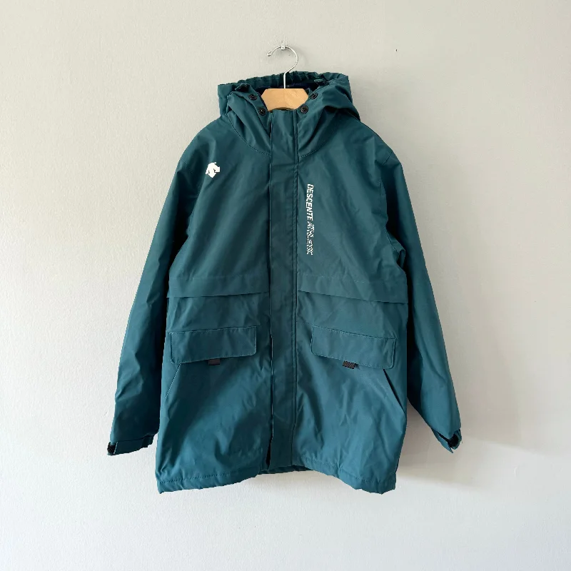 Descente /Athletic jacket / 12Y Front Pockets Side Pockets Patch Pockets