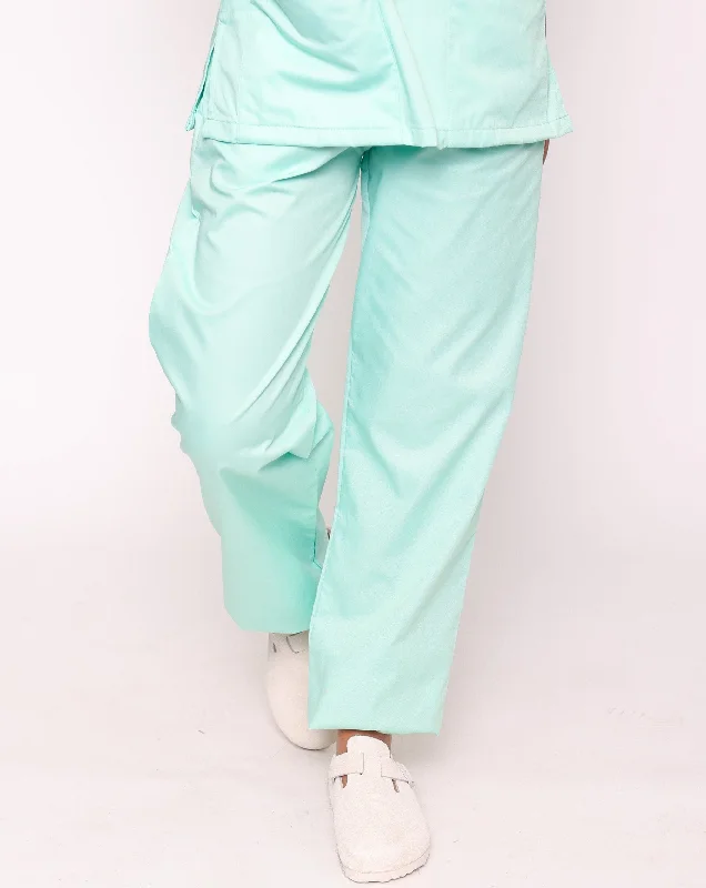 Howser Casey Unisex Smart Scrub Trousers - Eau De Nil Trousers practical durable