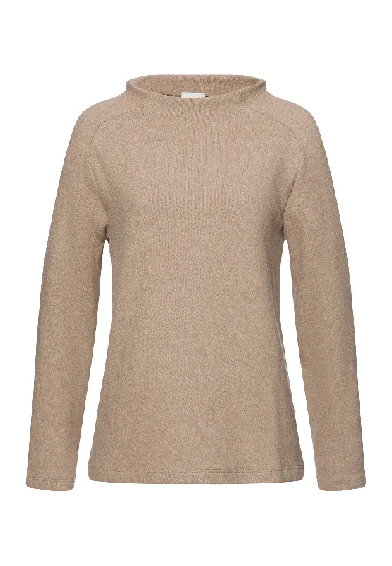 Easy Wear Cotton Blend Pullover | Sunray 78861-2893 Cap Sleeve Casual