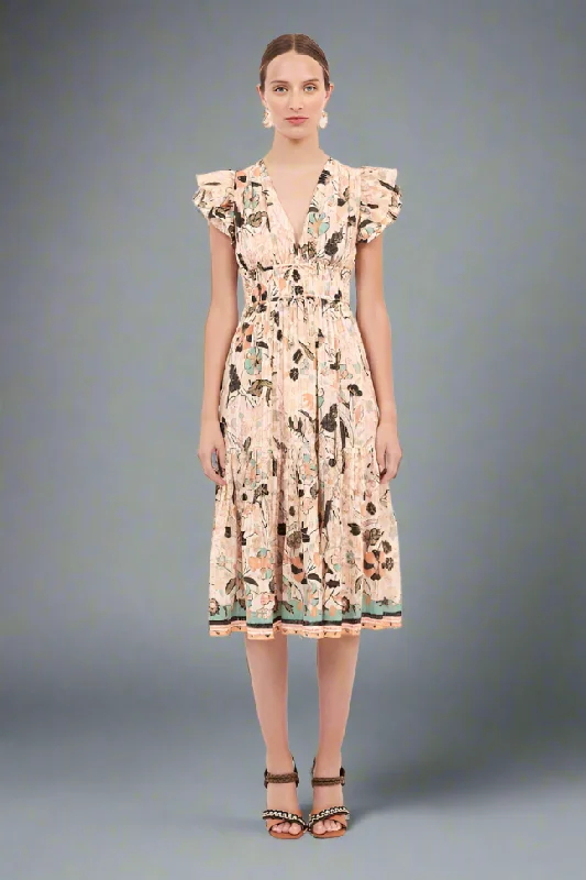Ulla Johnson Angelica Dress- Pearl Flora
