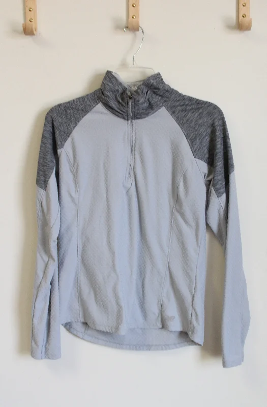 B Dry Gray Pullover | M High Neck Pullover