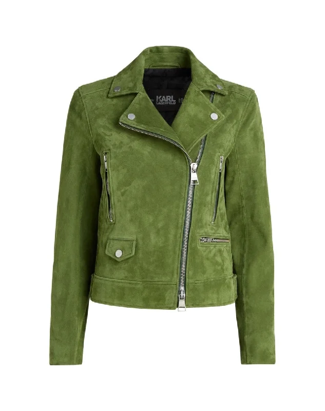 Jacket Denim Fabric Leather Fabric Suede Fabric