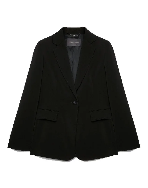 Jacket Tiered Jacket Buttoned Jacket Zippered Jacket