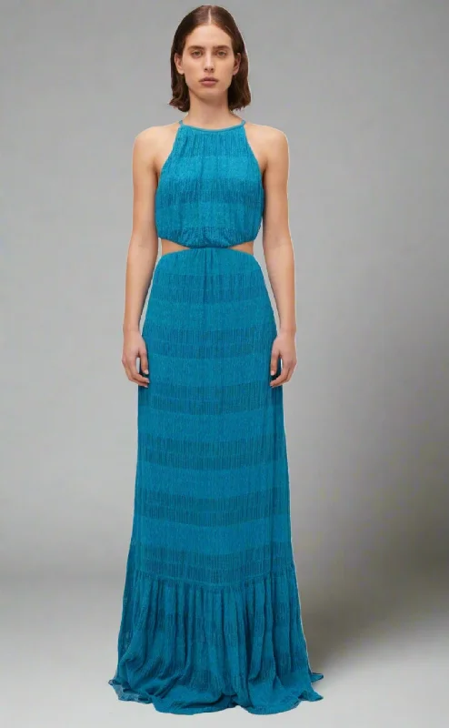 Simkhai Halter Dress- Bermuda