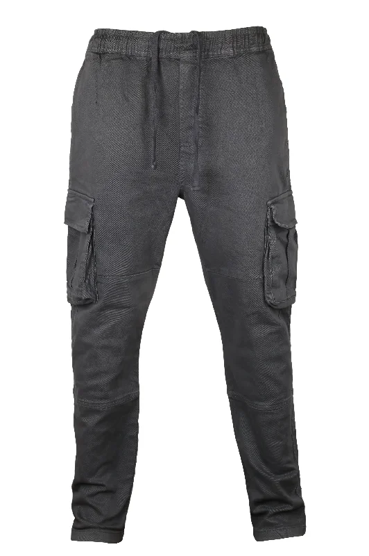 DressesMax Cargo Greyish Black Trouser Trousers chic elegant