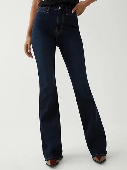 True Religion High Rise Trouser Flare Trousers Business Professional