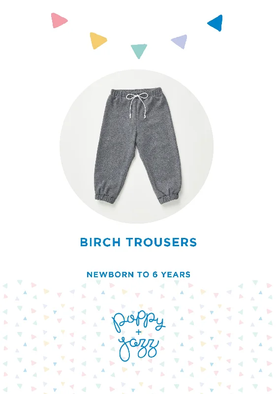 Birch Trousers Sewing Pattern Trousers Bootcut Casual
