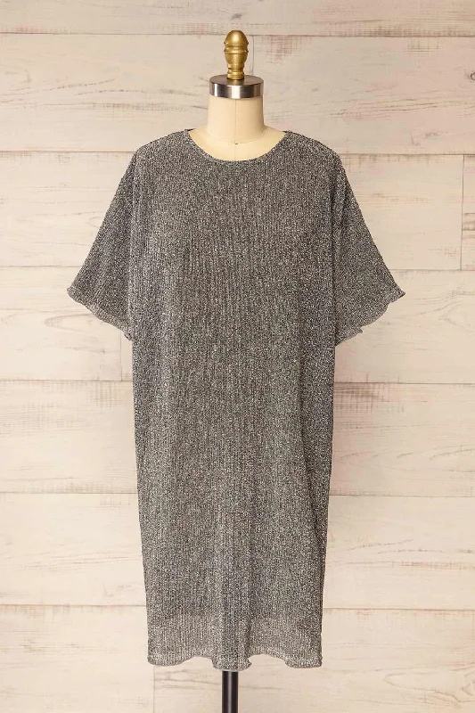 Haikou | Short Loose Sparkling Dress