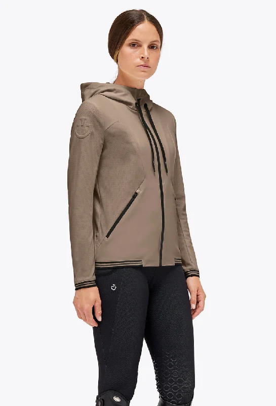 Cavalleria Toscana Perforated Jersey Full Zip Hooded Softshell Jacket Faux Fur Jacket Real Fur Jacket Shearling Jacket Cavalleria Toscana Perforated Jersey Full Zip Hooded Softshell Jacket Faux Fur Jacket Real Fur Jacket Shearling Jacket