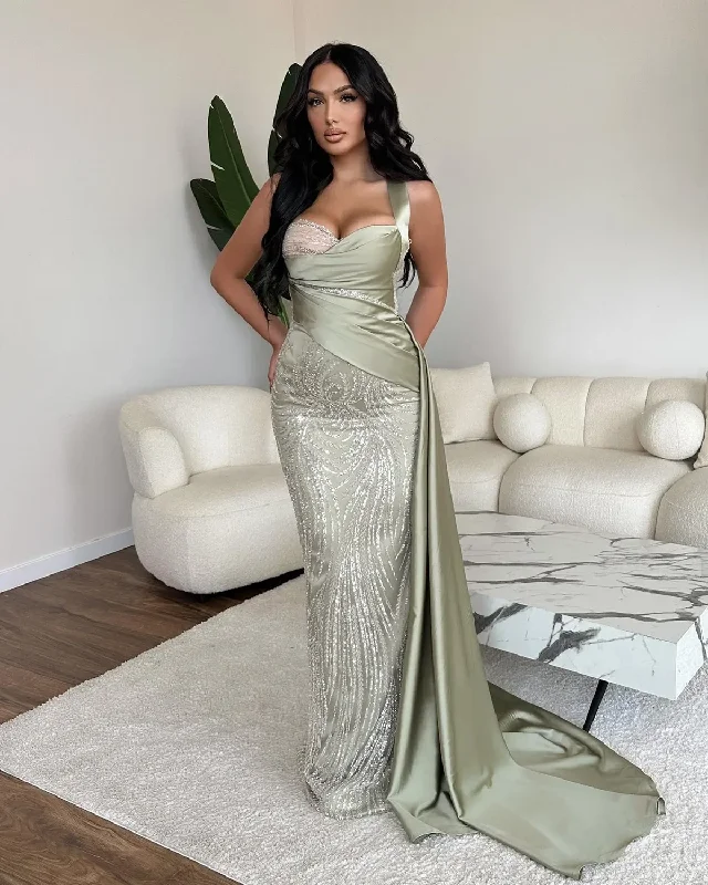Luxurious elegance Mermaid sexy sweetheart Backless lace applique wrap buttocks Ball Dress Formal occasion party evening dress Luxurious elegance Mermaid sexy sweetheart Backless lace applique wrap buttocks Ball Dress Formal occasion party evening dress