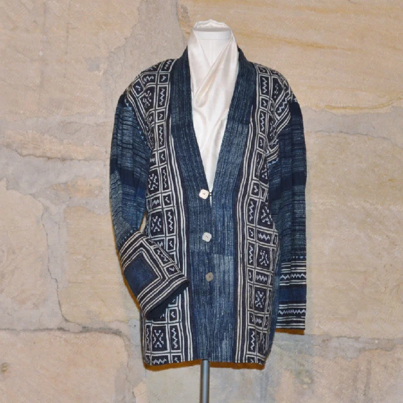 Hill Tribe Jacket - Reversible Rayon Jacket Velvet Jacket Corduroy Jacket