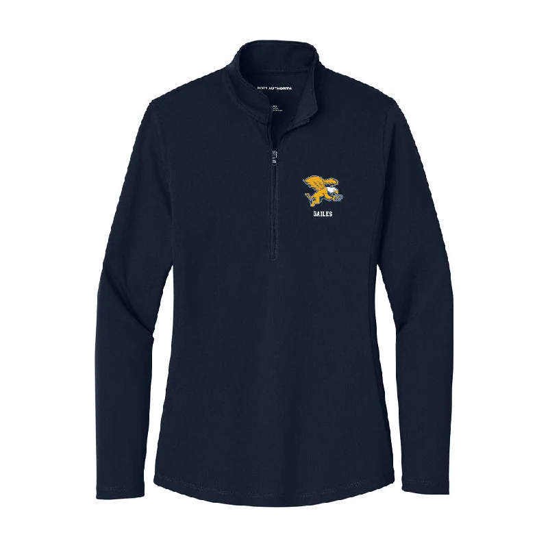 Canisius - NCAA Women's Basketball : Shariah Gailes - Women's Lightweight Quarter Zip Jacket Hooded Jacket Caped Jacket Shawl Collar Jacket Canisius - NCAA Women's Basketball : Shariah Gailes - Women's Lightweight Quarter Zip Jacket Hooded Jacket Caped Jacket Shawl Collar Jacket