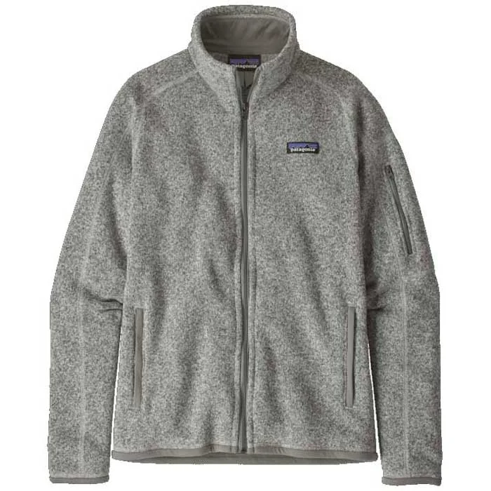 Patagonia Women's Birch White Better Sweater Jacket 2.0 Tailored Straight A-Line