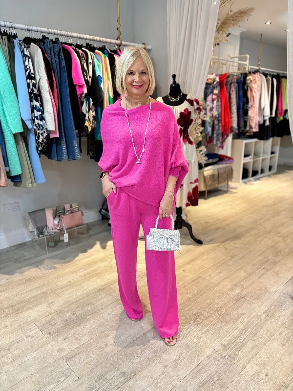 Carmel Italian Knit Trousers Trousers Designer Luxury