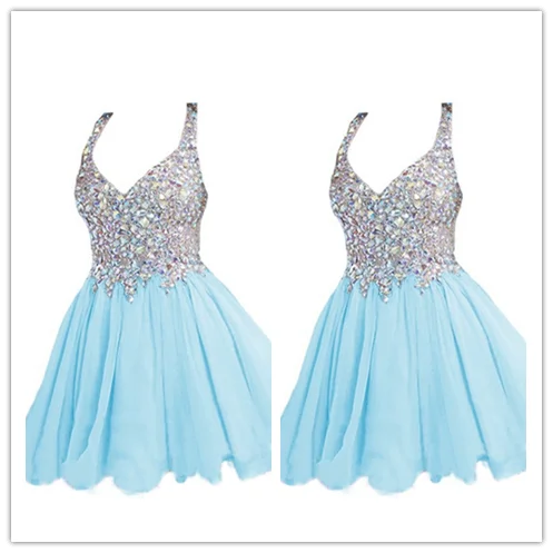 Mint Green Sparkly Fitted Cocktail Dress Prom Dress