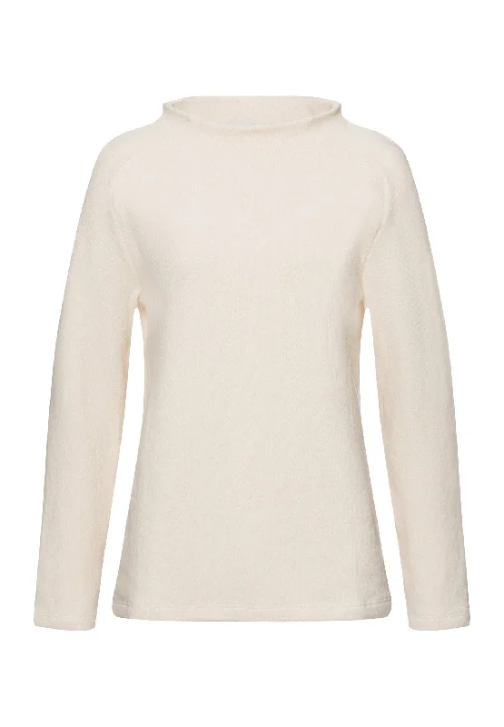 Easy Wear Cotton Blend Pullover | Poppy Seed 78861-2894 Batwing Sleeve Top