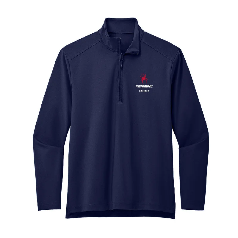 Richmond - NCAA Women's Basketball : Ally Sweeney - Premium Quarter Zip Jacket V-Neck Jacket Boat Neck Jacket Square Neck Jacket Richmond - NCAA Women's Basketball : Ally Sweeney - Premium Quarter Zip Jacket V-Neck Jacket Boat Neck Jacket Square Neck Jacket