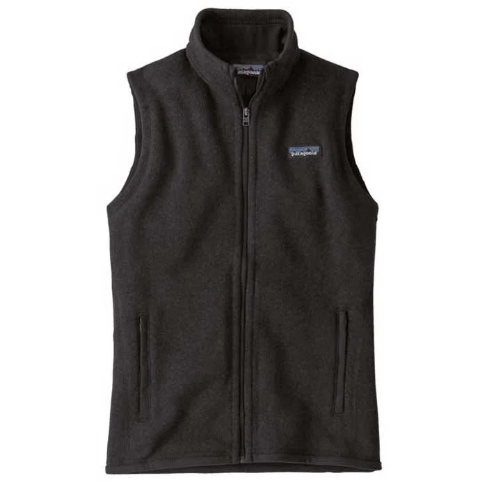 Patagonia Women's Black Better Sweater Vest 2.0 Iron Safe Non-Iron Wrinkle Free