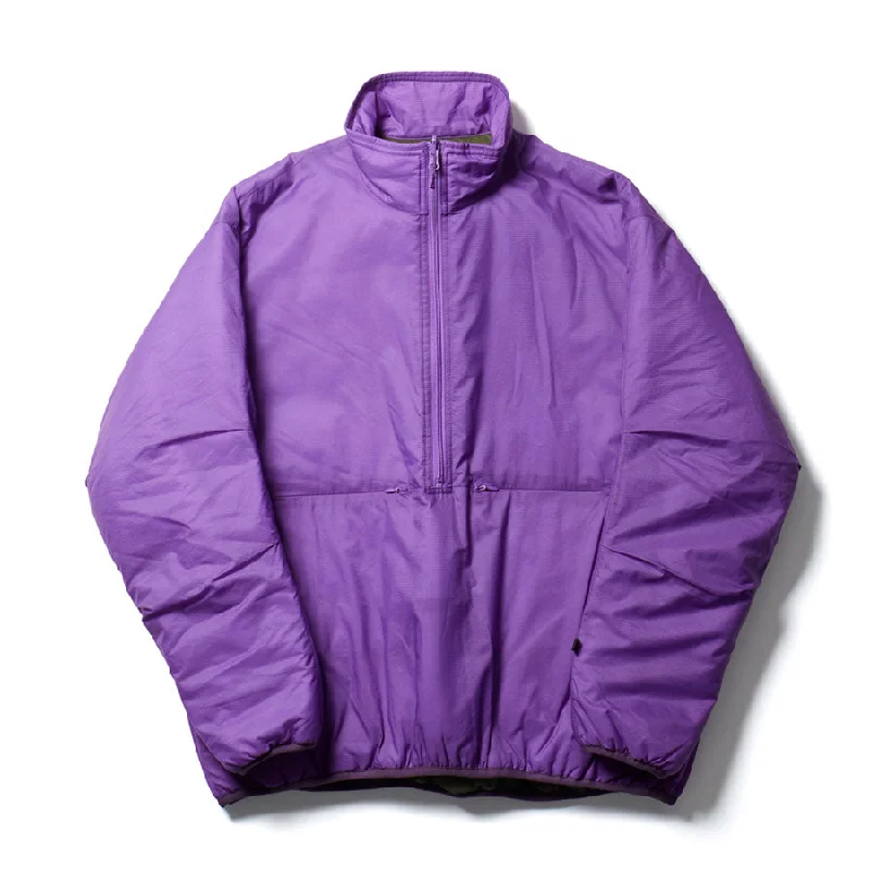 SALE 30%OFF ! <br/>【DAIWA PIER39/ダイワピア39】<br>TECH REVERSIBLE PULLOVER PUFF JACKET (PURPLE×OLIVE) <br>BJ-22022WL Zipper Front Cardigan