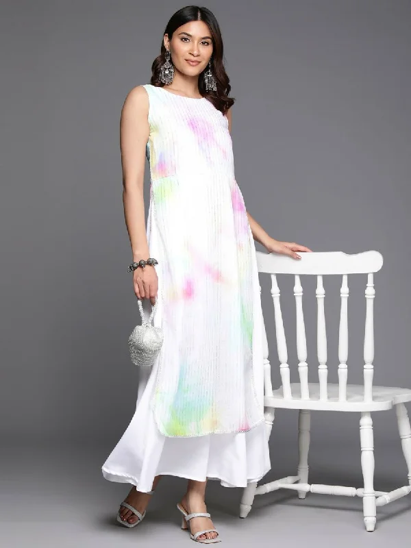Ahalyaa Women's Traditional wear Ethnic Dress - Multi Color