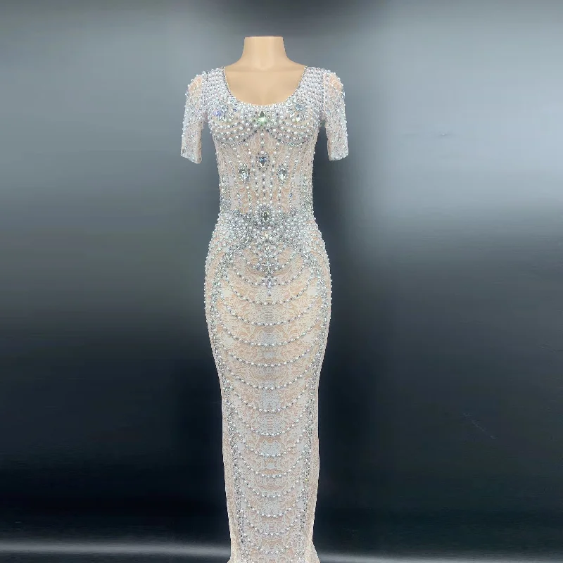Sexy fitting Pearly Dress