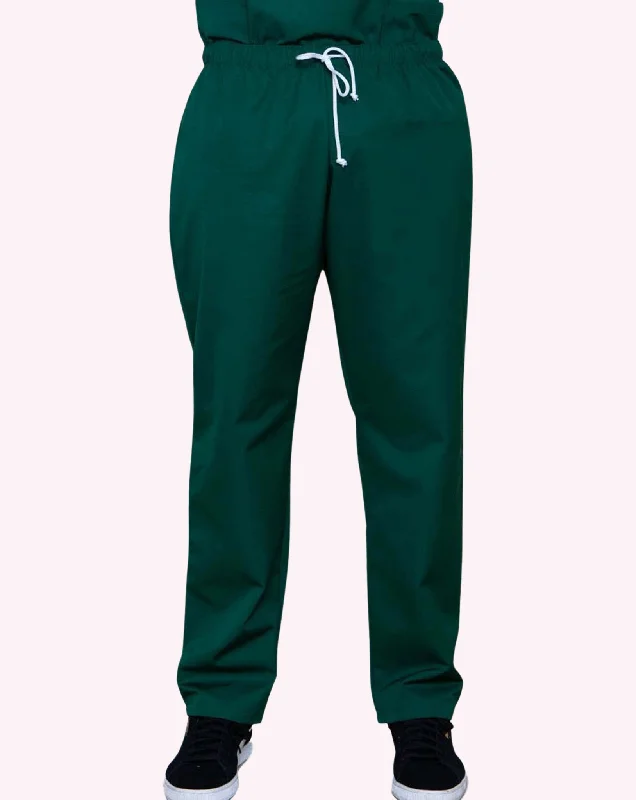 Mawson Emerald Green Classic Unisex Scrub Trousers (Polycotton) Trousers Vintage Classic Mawson Emerald Green Classic Unisex Scrub Trousers (Polycotton) Trousers Vintage Classic