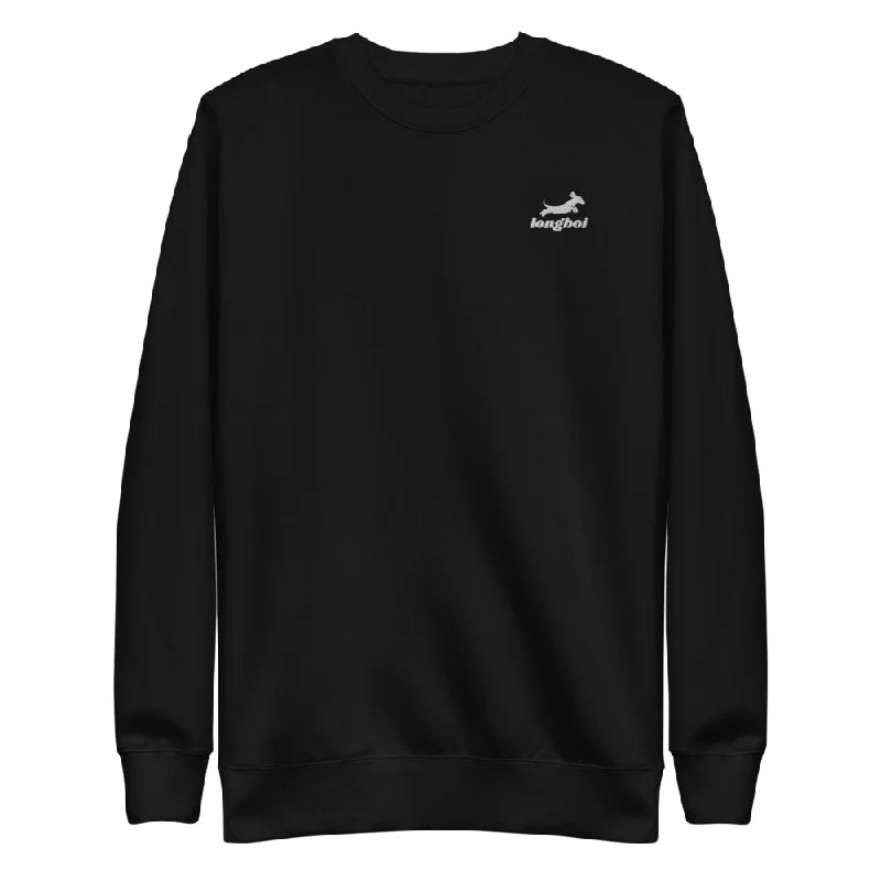 Women's Fleece Longboi Sweater Modern Contemporary Chic