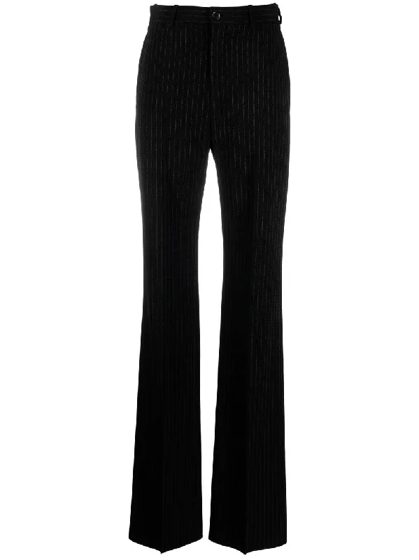 Balenciaga Trousers Black Trousers Handmade Artisanal
