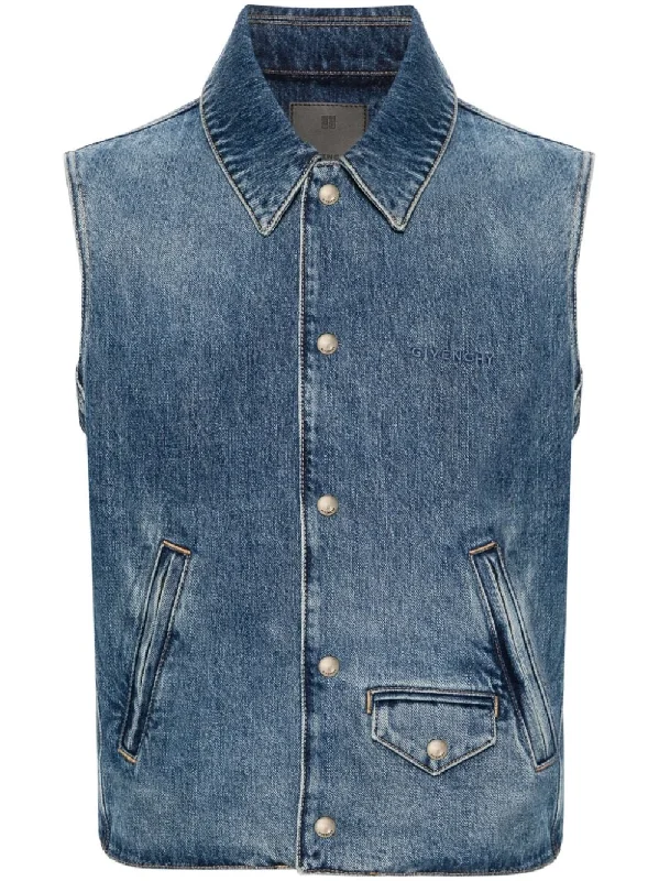 Givenchy Sweaters Blue Tailored Straight A-Line