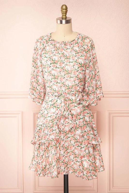 Ellin | Short Floral Dress