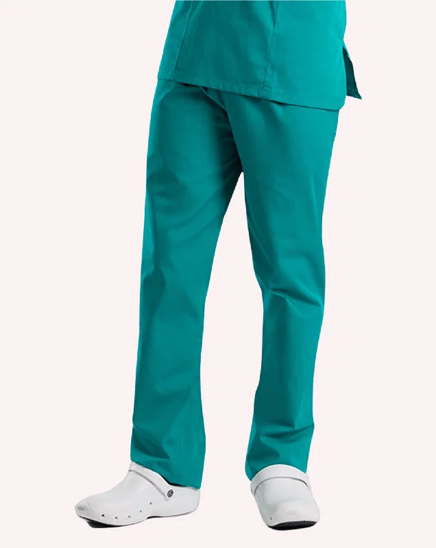 Aria Unisex Lightweight Scrub Trousers - Jade Trousers practical easy-care